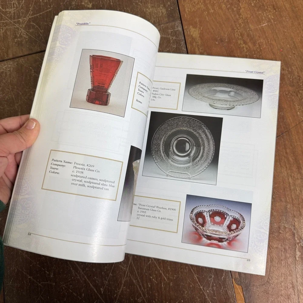 Florence's Glassware Pattern‎ Identification Guide Book Volume IV 1900-1960s